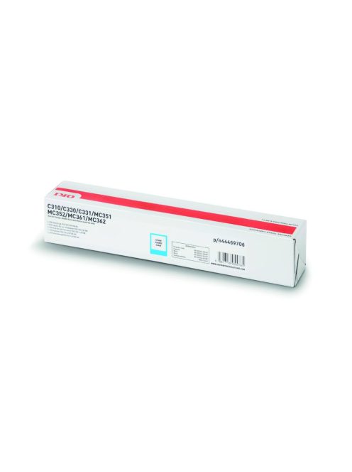 Oki C310/330/510/530/MC351 Toner Cyan 2.000 oldal (Eredeti)