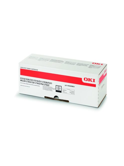 Oki C310/330/510/530/MC351 Toner Black 3.500 oldal (Eredeti)