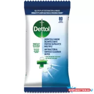   Nedves felülettisztító kendő antibakteriális hatással 80 db/csomag Dettol
