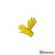 Gumikesztyû M háztartási Safety First sárga