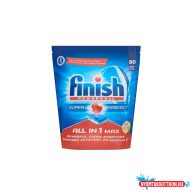 Mosogatógép tabletta 80 db/doboz Finish All in Max Lemon