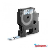 DYMO D1 12mm x 7 m átlátszó-fekete 45010 (utángyártott)