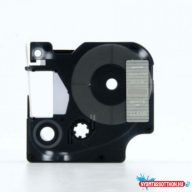   Utángyártott DYMO D1 45020 12mm x 7 m átlátszó-fehér S0720600