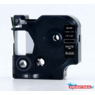   Utángyártott DYMO D1 45021 12mm x 7 m fekete-fehér S0720610