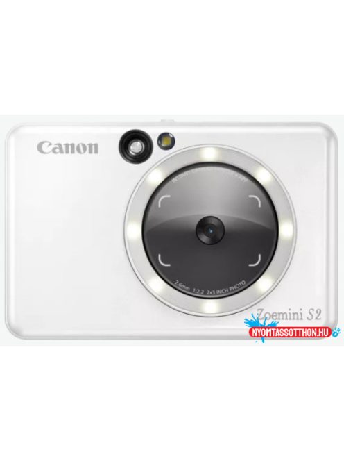 Canon Zoemini S2 Instant Fotónyomtató Gyöngyházfehér