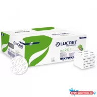   Toalettpapír 2 rétegû hajtogatott 210 lap/csomag fehér 20 cs/karton Eco 210 I Bulk Pack Lucart_811A77