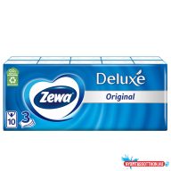   Papírzsebkendõ 3 rétegû 10 x 10 db/csomag Zewa Deluxe illatmentes