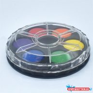 Vízfesték készlet, 6db-os kerek Bluering(R)