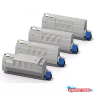   Utángyártott OKI MC853,MC873 toner Yellow 7.300 oldal* kapacitás