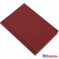   Határidőnapló Standard A/5, napi fehér lapokkal bordó Realsystem 2026.