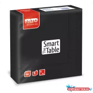   Szalvéta 2 rétegû 33 x 33 cm 50 lap/cs Fato Smart Table fekete_82622500