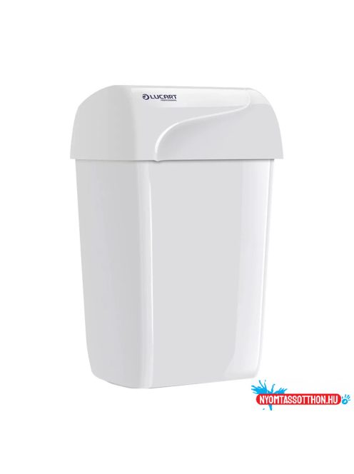 Hulladékgyűjtő műanyag 43 literes fehér Identity Waste Bin Lucart_892357