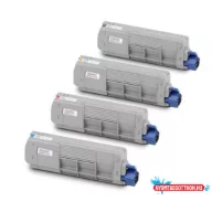   Utángyártott OKI C712 Toner Black 11.000 oldal* kapacitás IK