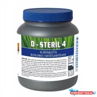 Klórtabletta 300 tabletta/doboz D-Steril