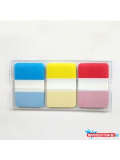   Jelölõcímke 25x38mm, 3x22lap, mûanyag 3szín Bluering(R),
