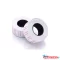 Árazószalag 22x12mm, fehér piros vonallal 25 tekercs/karton, MOTEX