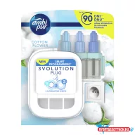   Légfrissítő elektromos kezdőcsomag 20 ml Ambi Pur 3 Volution Cotton Flower