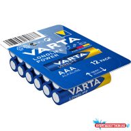   Elem AAA mikro LR03 Longlife Power BigBox 12 db/csomag, Varta