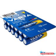 Elem AA mikro LR06 Longlife Power BigBox 12 db/csomag, Varta