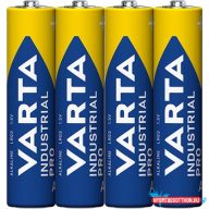 Elem AAA mikro LR03 Industrial 4 db/csomag, Varta