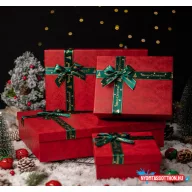 Karácsonyi prémium díszdoboz szett (4 doboz / szett)