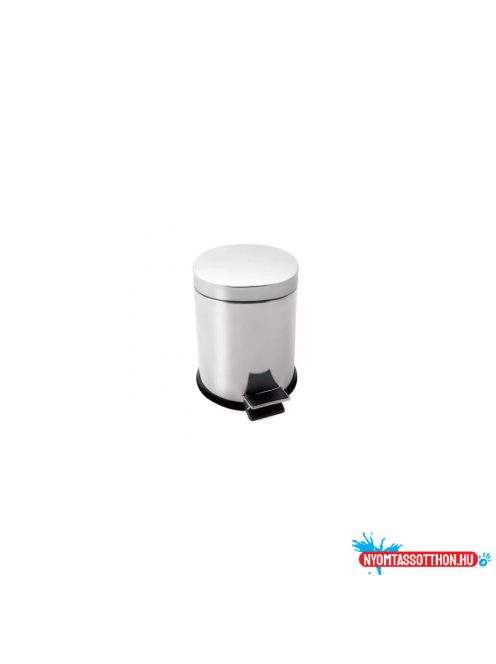 Szemetes kuka pedálos rozsdamentes 40 literes Eformetal409
