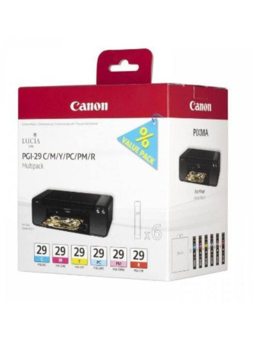 Canon PGI29 Multipack CMY/PC/PM/R (Eredeti)