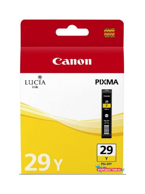 Canon PGI-29 Tintapatron Yellow 36 ml (Eredeti)