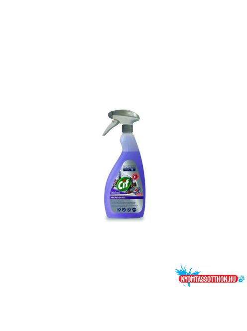 Fertőtlenítő hatású tisztítószer szórófejes 750 ml Cif Professional Cleaner Disifectant 2in1