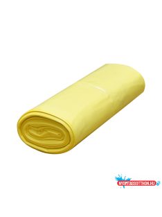 Szemeteszsák 110 liter 60 x 100 cm 10 db/tekercs sárga