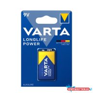 VARTA Longlife Power Alkáli 9V Elem B1