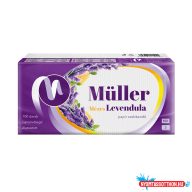 Papírzsebkendő 3 rétegű 100 db/csomag mézes levendula