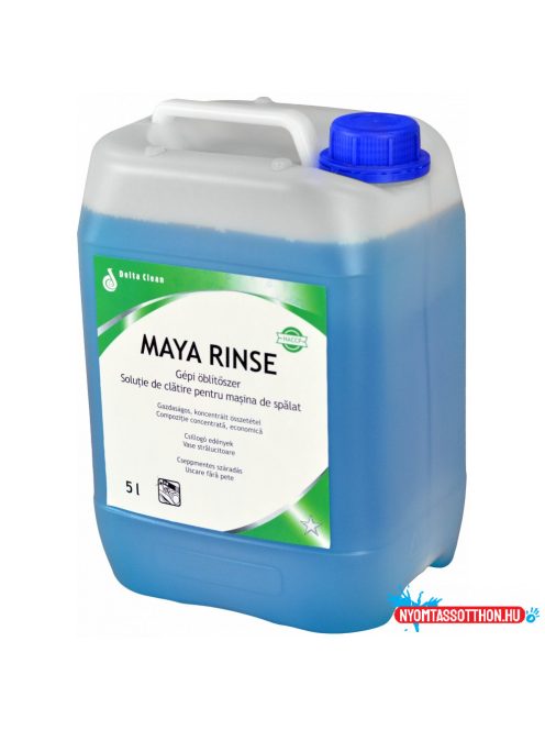 Mosogatógép öblítő 5000 ml gépi Maya Rinse