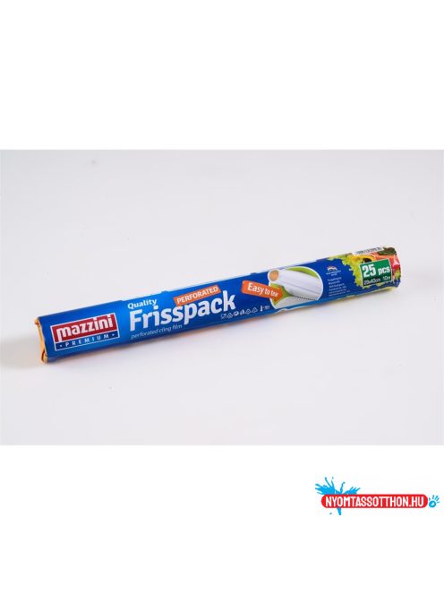 Frissentartó fólia 10 m perforált 25 ív MAZZINI Frisspack