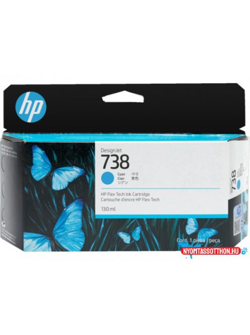 HP 498N5A Patron Cyan 130ml No.738