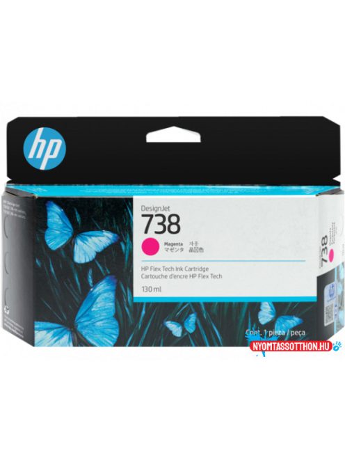 HP 498N6A Patron Magenta 130ml No.738