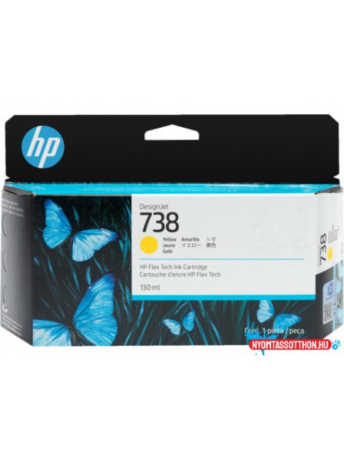 HP 498N7A Patron Yellow 130ml No.738