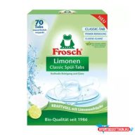 Mosogatógép tabletta 70 db/doboz Frosch Zöldcitrom