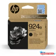   HP 4K0V0NE Tintapatron Black 1.000 oldal kapacitás No.924e EvoMore