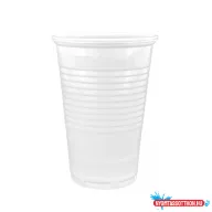 Pohár 2 dl műanyag 100 db/csomag átlátszó