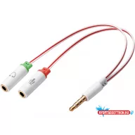Sandberg Headset converter Dual->Single