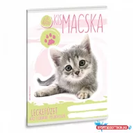 Ars Una Cuki Állatok - Kismacska A/5 leckefüzet