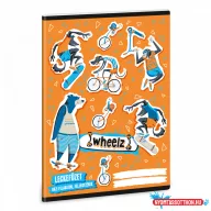 Ars Una Wheelz A/5 leckefüzet