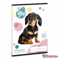 Ars Una Cuki Állatok - Tacskó A/5 leckefüzet