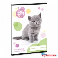   Ars Una Cuki Állatok - Brit rövidszőrű macska A/5 leckefüzet