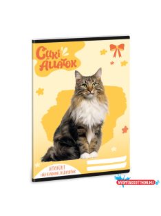 Ars Una Cuki Állatok - Norvég erdei macska A/5 leckefüzet