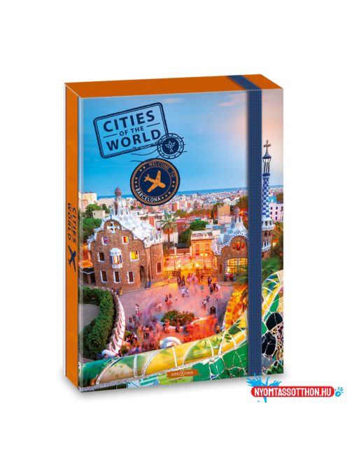 Ars Una Cities-Barcelona A/4 füzetbox