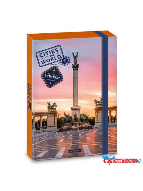 Ars Una Cities-Budapest A/4 füzetbox