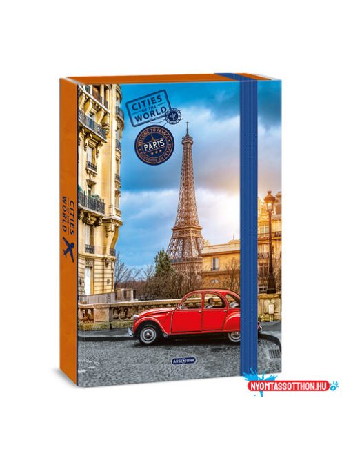 Ars Una Cities-Paris A/4 füzetbox