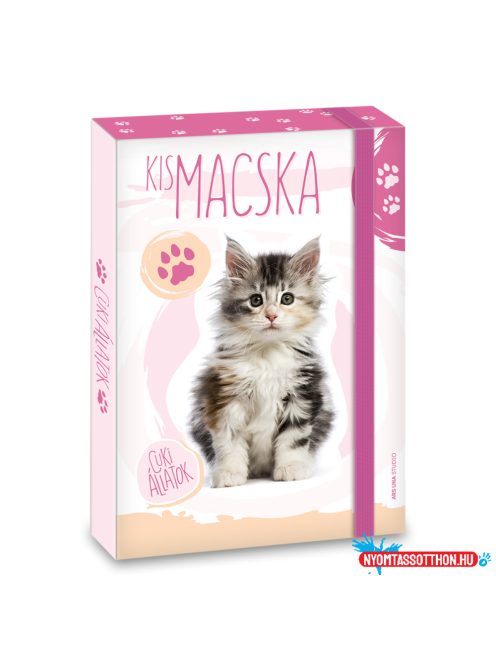 Ars Una Cuki állatok-Macska A/5 füzetbox
